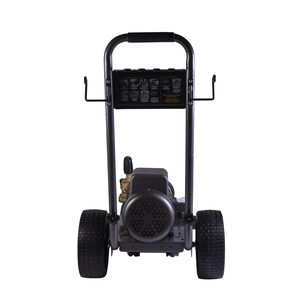 BE Power 2,700 PSI 3.5 GPM 7.5 HP Electric Pressure Washer with Baldor Motor and AR Triplex Pump - B2775EA