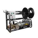 BE Power 2,000 PSI 4.0 GPM 5.0 HP Electric Pressure Washer with Baldor Motor and General Triplex Pump - X-2050FW3GENHT2