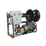 BE Power 3,000 PSI 4.0 GPM 7.5 HP Electric Pressure Washer with Baldor Motor and AR Triplex Pump - X-2775FW1A