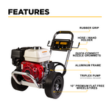 BE Power 3,100 PSI 3.1 GPM Cold Water Gas Pressure Washer - B3165HAAS