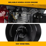 BE Power 3,100 PSI 3.1 GPM Cold Water Gas Pressure Washer - B3165HRAS