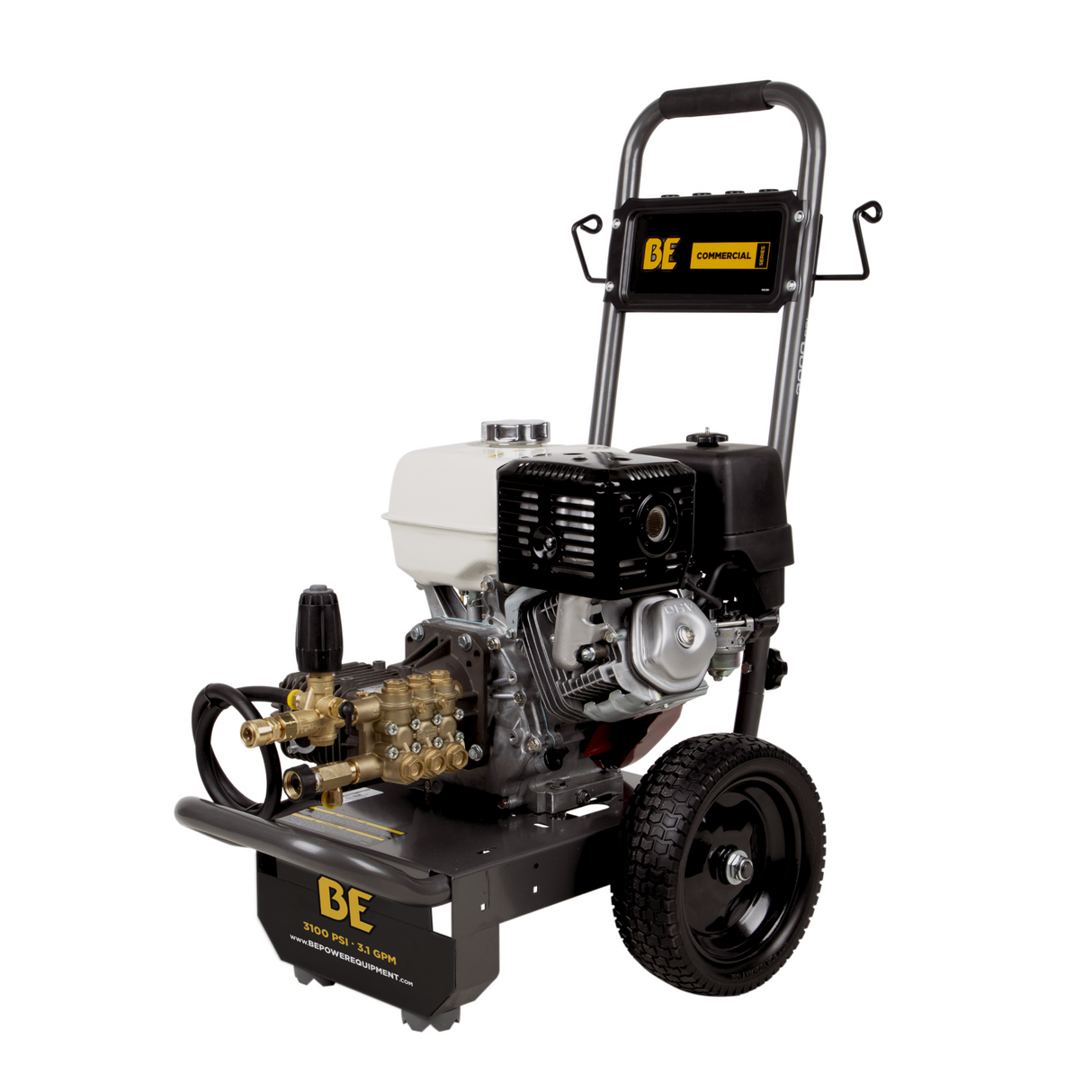 BE Power 3,200 PSI 5.2 GPM Cold Water Gas Pressure Washer - B3213HCS