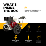 BE Power 4,200 PSI 4.2 GPM Cold Water Gas Pressure Washer - B4213HABCS