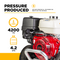 BE Power 4,200 PSI 4.2 GPM Cold Water Gas Pressure Washer - B4213HACS