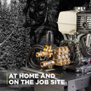 BE Power 4,200 PSI 4.2 GPM Cold Water Gas Pressure Washer - B4213HCS
