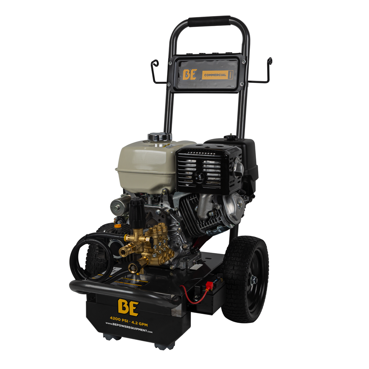 BE Power 4,200 PSI 4.2 GPM Cold Water Gas Pressure Washer - B4213HESCS