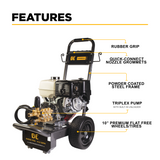 BE Power 4,200 PSI 4.2 GPM Cold Water Gas Pressure Washer - B4213HGS