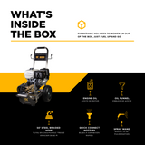 BE Power 4,200 PSI 4.2 GPM Cold Water Gas Pressure Washer - B4213HSGS