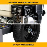 BE Power 4,200 PSI 4.2 GPM Cold Water Gas Pressure Washer - B4213HSGS