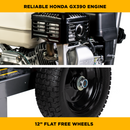 BE Power 4,200 PSI 4.2 GPM Cold Water Gas Pressure Washer - B4213HSJ