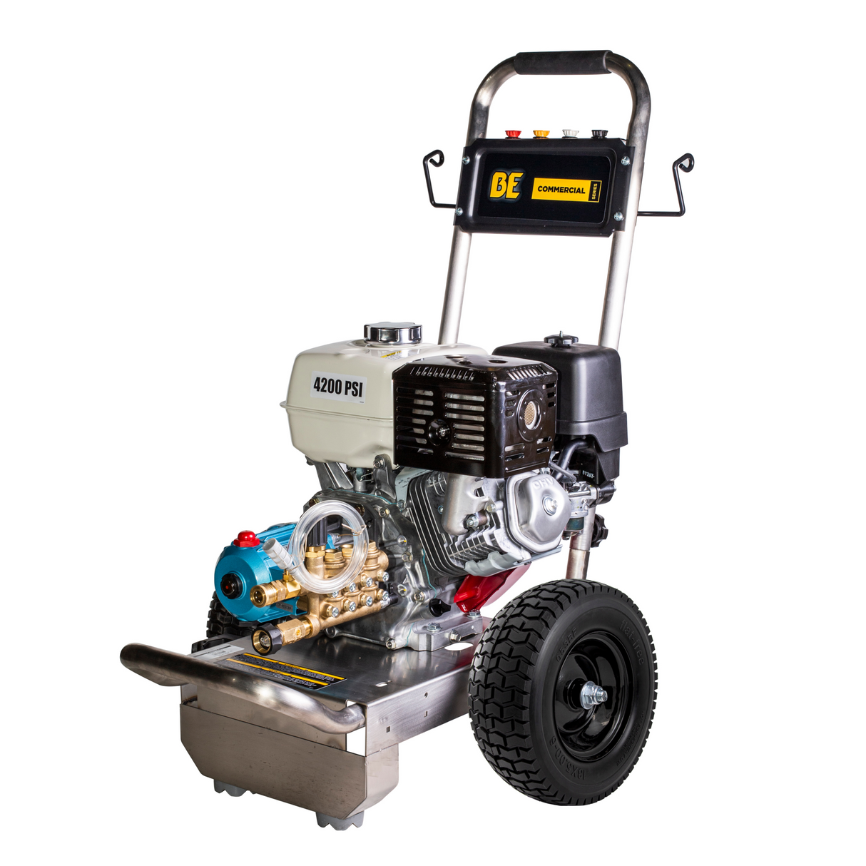 BE Power 4,200 PSI 4.2 GPM Cold Water Gas Pressure Washer - B4213HSJ
