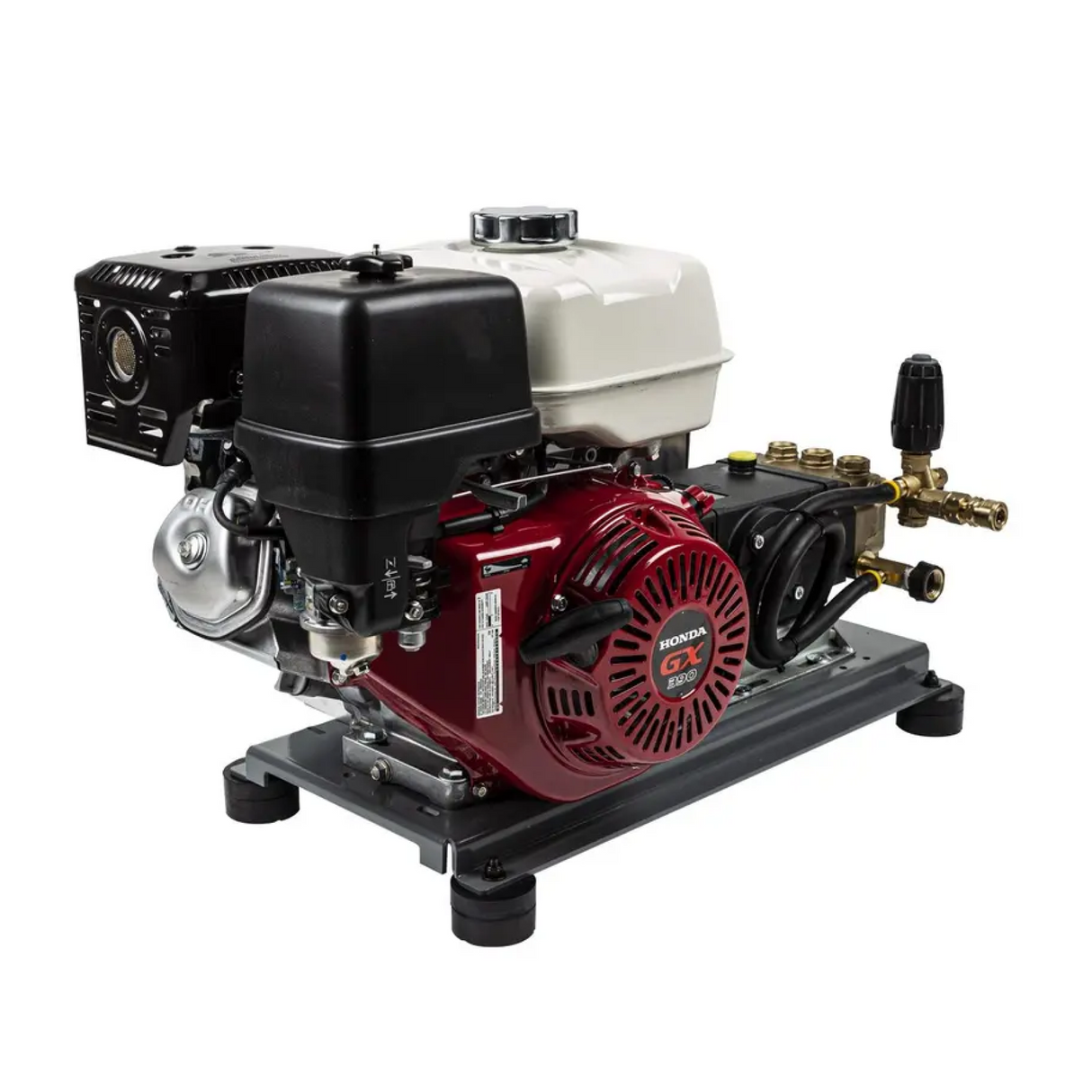 BE Power 4,200 PSI 4.2 GPM Truck Mount Cold Water Gas Pressure Washer - B4213HTBGS