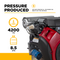 BE Power 4,200 PSI 8.5 GPM Cold Water Gas Pressure Washer - B4224HETBAS