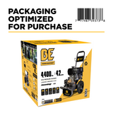 BE Power 4,400 PSI 4.2 GPM Cold Water Gas Pressure Washer - B4415PA