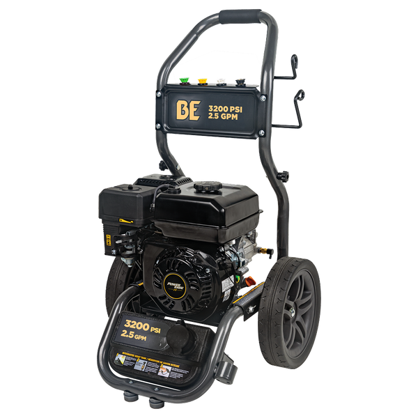 BE Power 3,200 PSI 2.5 GPM Cold Water Gas Pressure Washer - BE327PX