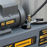 BE Power 2,500 PSI 3.5 GPM 5.0 HP Hot Water Pressure Washer with Baldor Motor and AR Triplex Pump - HW255E3CNG