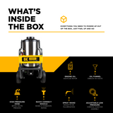 BE Power 3000PSI 3.0GPM Hot Water Pressure Washer with Honda GX200 Engine and General Triplex Pump - HW2765HG