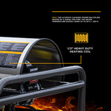 BE Power 3,500 PSI - 8.5 GPM Hot Water Pressure Washer Honda GX690 Engine and AR Triplex Pump - HW3524HA12V