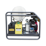 BE Power 3,000PSI 8.0GPM Hot Water Pressure Washer with Honda GX690 Engine and General Triplex Pump - HW3024HG12V