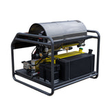 BE Power 3,500 PSI - 8.5 GPM Hot Water Pressure Washer Honda GX690 Engine and AR Triplex Pump - HW3524HA12V