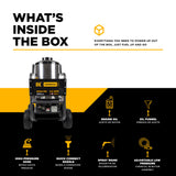 BE Power 4,000 PSI - 4.0 GPM Hot Water Pressure Washer with Honda GX390 Engine and Comet Triplex Pump - HW4013HC