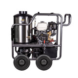BE Power 4,000 PSI - 4.0 GPM Hot Water Pressure Washer with Honda GX390 Engine and General Triplex Pump - HW4013HG