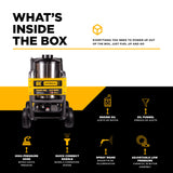 BE Power 4,000 PSI - 4.0 GPM Hot Water Pressure Washer with Honda GX390 Engine and General Triplex Pump - HW4013HG