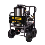 BE Power 4,000 PSI - 4.0 GPM Hot Water Pressure Washer with Honda GX390 Engine and General Triplex Pump - HW4013HG