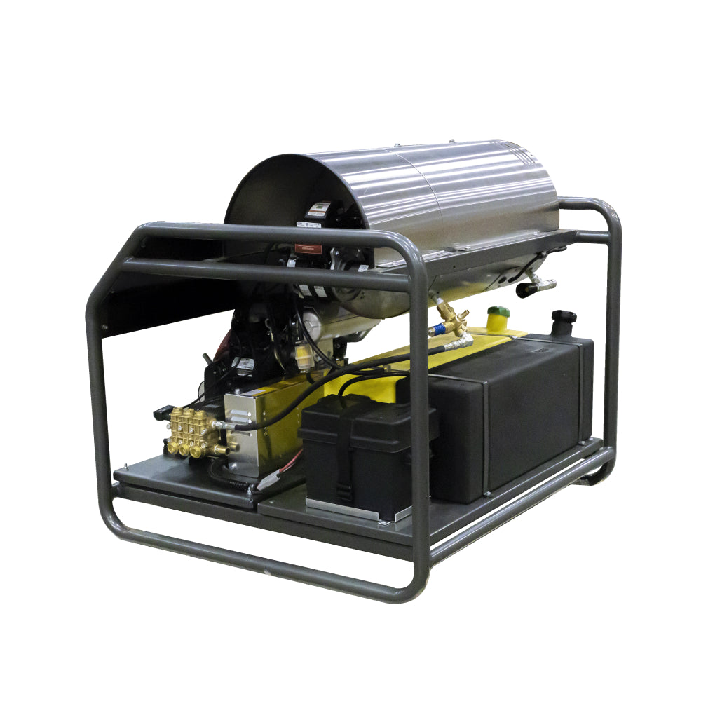 BE Power 4,000 PSI - 5.5 GPM Hot Water Pressure Washer with Honda GX690 Engine and AR Triplex Pump - HW4024HA12V