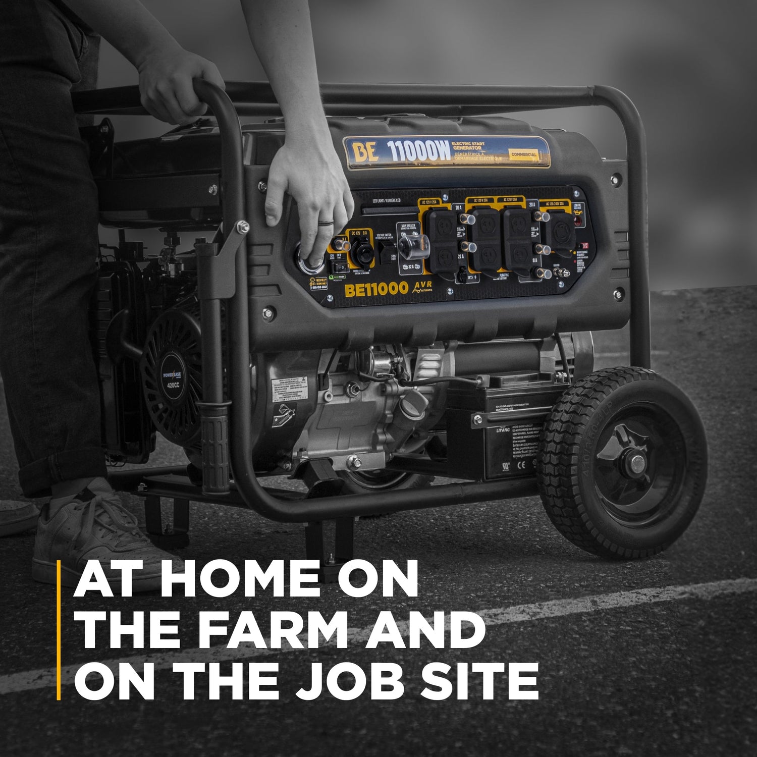 BE Power 11,000 Watt Generator - BE11000