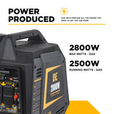 BE Power 2,800 Watt Digital Inverter Generator - BE2800I