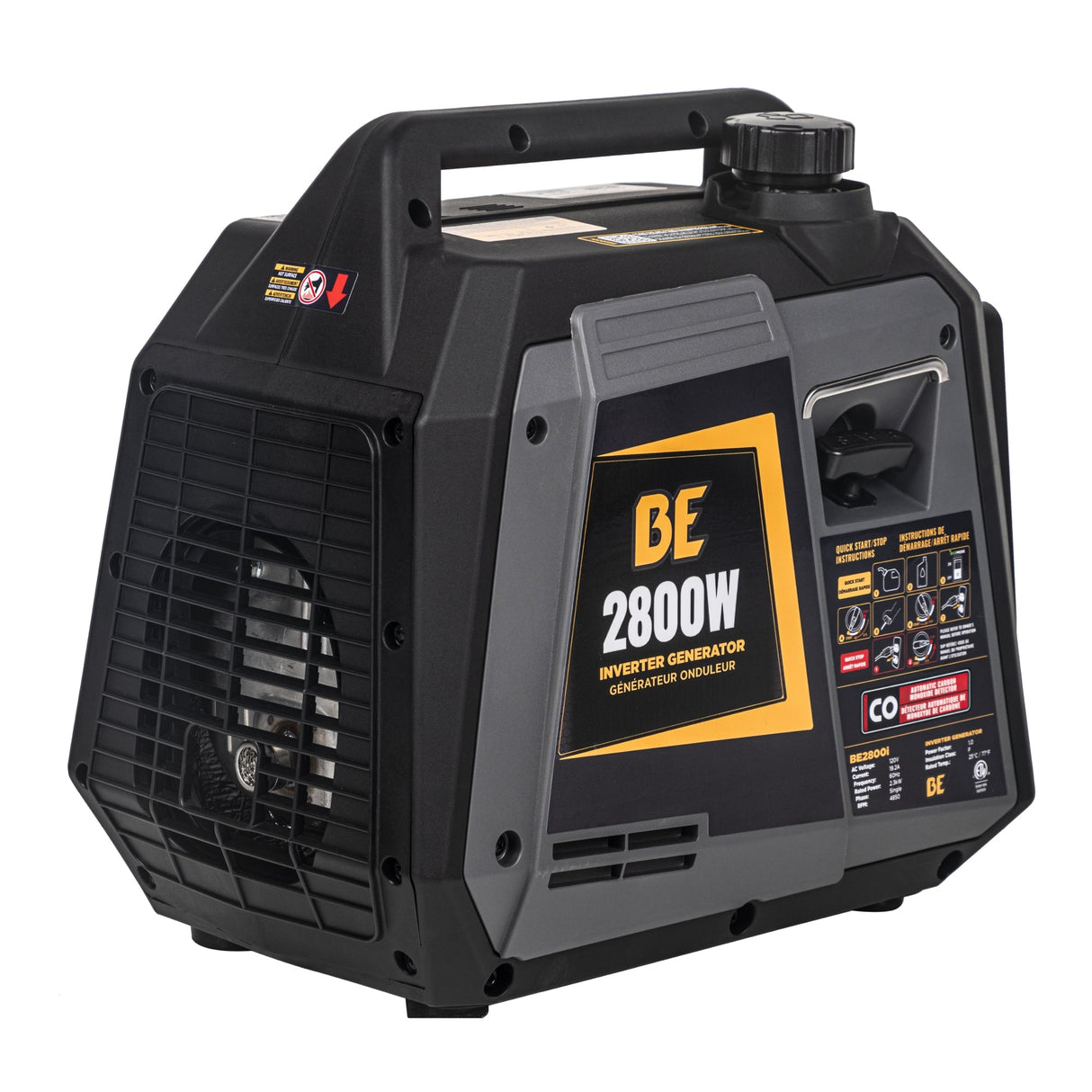 BE Power 2,800 Watt Digital Inverter Generator - BE2800I