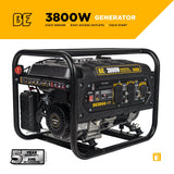 BE Power 3,800 Watt Generator - BE3800