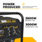 BE Power 3,800 Watt Generator - BE3800