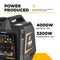 BE Power 4,000 Watt Digital Inverter Generator - BE4000I