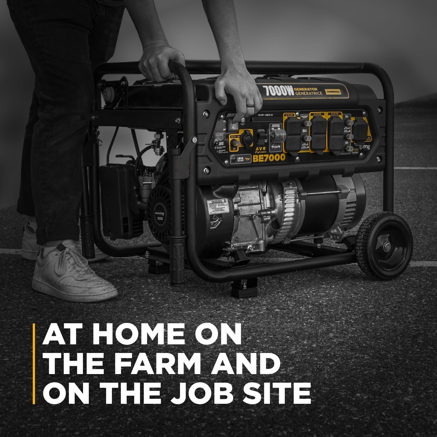 BE Power 7,000 Watt Generator - BE7000