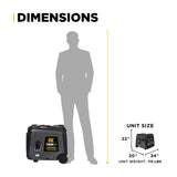 BE Power 7,500 Watt Digital Inverter Generator - BE7500ID