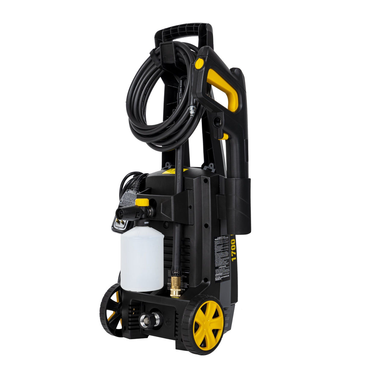 BE Power 1,700 PSI 1.7 GPM Electric Power Washer with Powerease Motor and AR Axial Pump - P1715EN