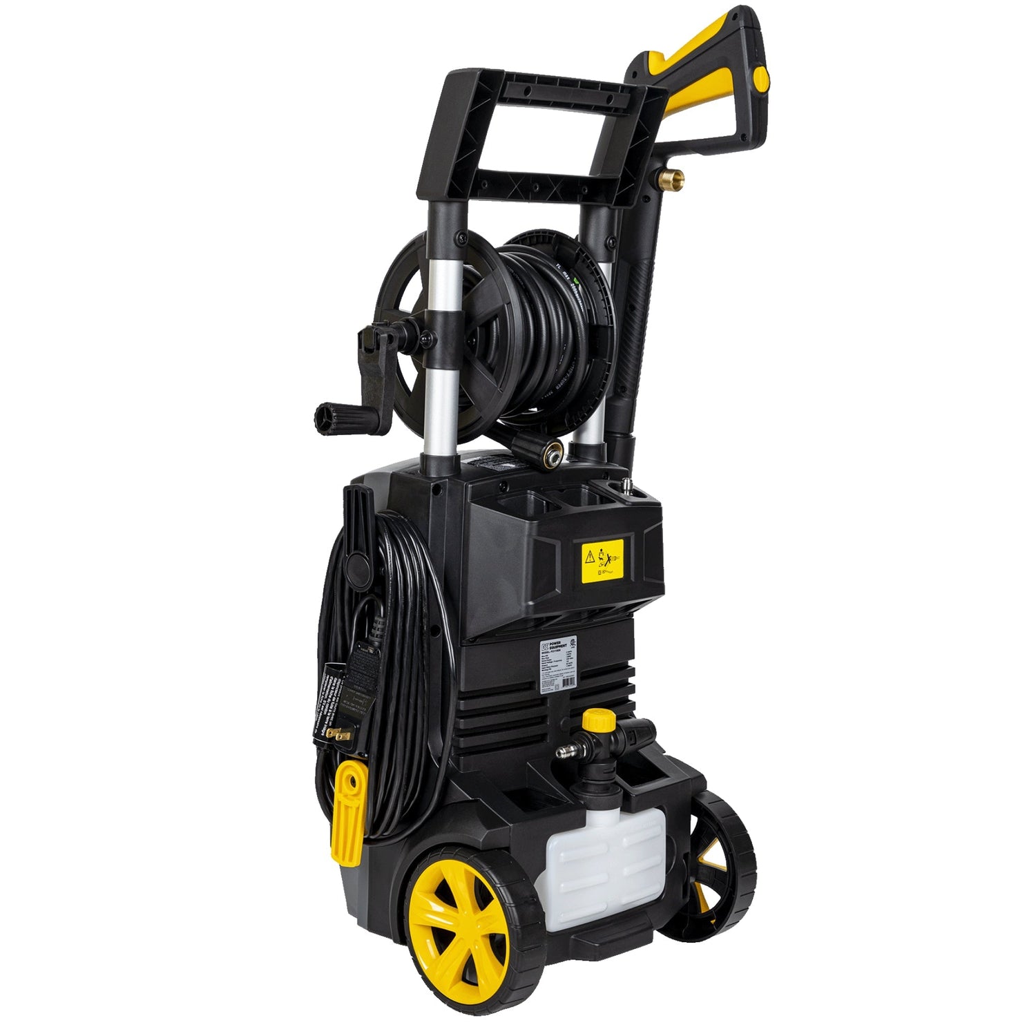 BE Power 2,150 PSI 1.6 GPM Electric Pressure Washer with Powerease Motor and AR Axial Pump - P2115EN