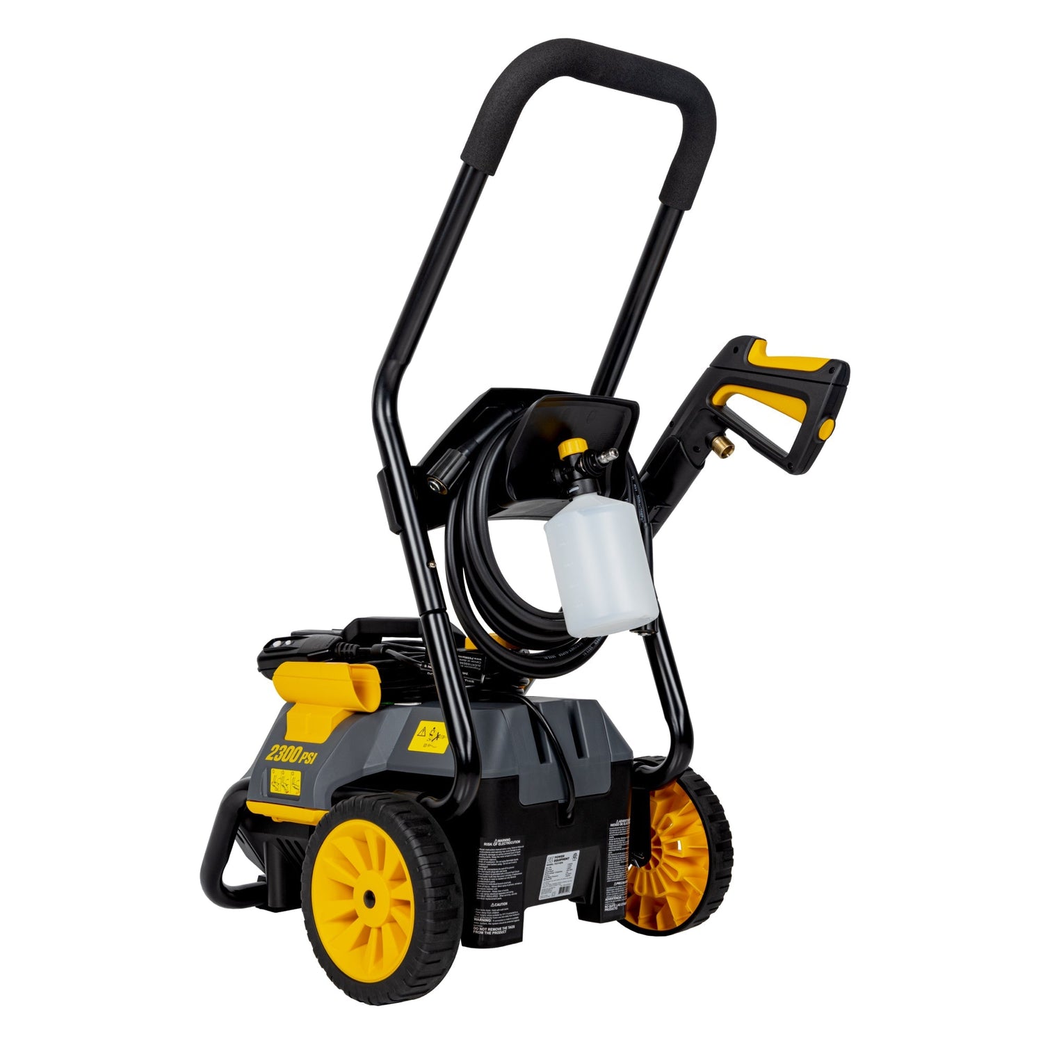 BE Power 2,300 PSI 1.7 GPM Electric Pressure Washer with Powerease Motor and AR Axial Pump - P2314EN