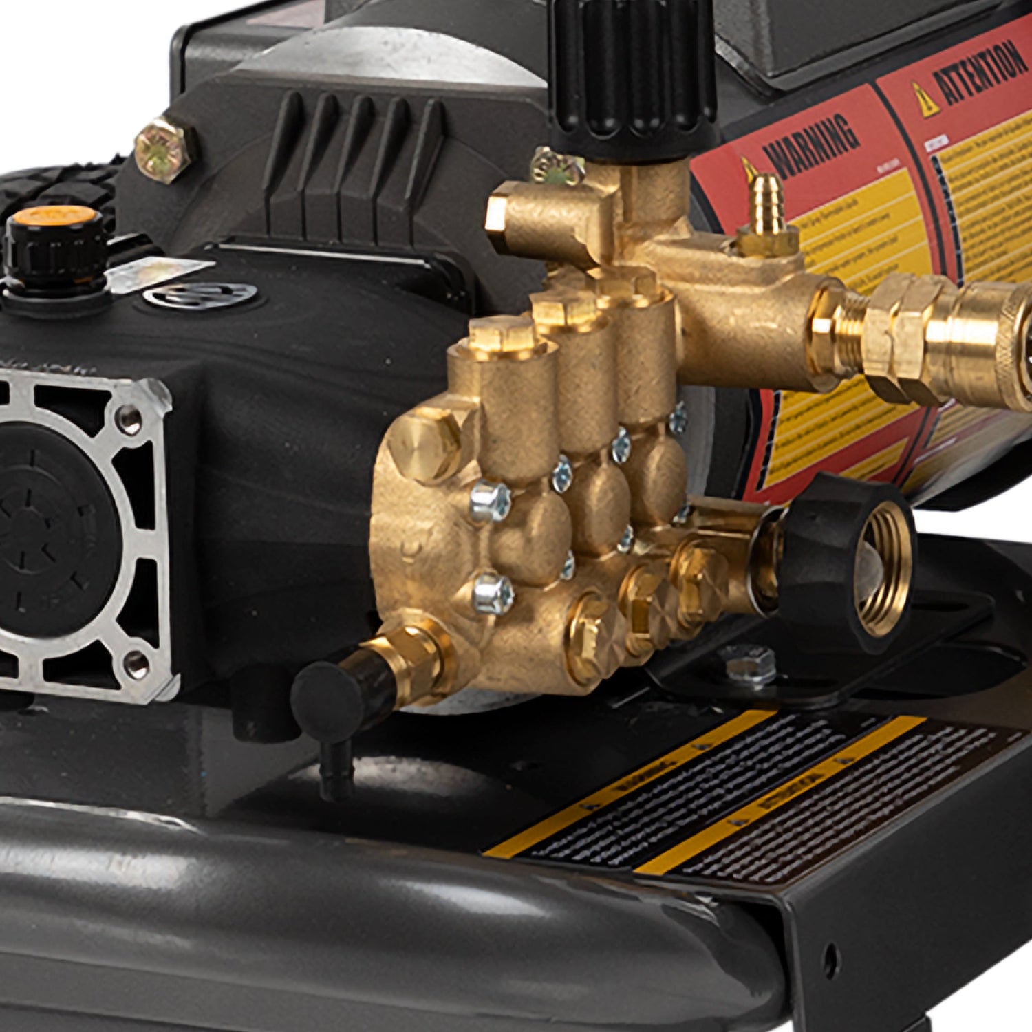 BE Power 1,100 PSI 2.0 GPM 1.5 HP Electric Pressure Washer with Baldor Motor and Triplex Pump - PE-1115EW1A