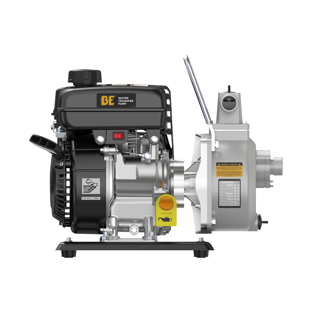 BE Power 1" Water Transfer Pump with Powerease 79 Engine