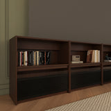 Bundle VIVIDSTORM Nexus Motorized Projector Screen Integrated Shelving Unit & S White Cinema/S ALR Motorized Tension Floor Rising Obsidian Long Throw ALR Projector screen