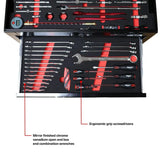 MotoBox | Ricky Carmichael 26" 5-Drawer Portable Tool Box with 103-Piece Metric Motorcycle Tool Set