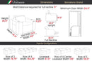 Valencia Barcelona Grand Leather Home Theater Seating Row of 4 Loveseat Left, Charcoal Grey