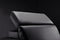 Valencia Barcelona Grand Leather Home Theater Seating Row of 5, Charcoal Grey