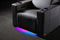 Valencia Barcelona Ultimate Leather Single Home Theater Seating, Graphite