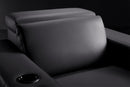 Valencia Barcelona Ultimate Leather Single Home Theater Seating, Graphite
