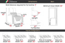 Valencia Bern Row of 2 Loveseat Home Theater Seating