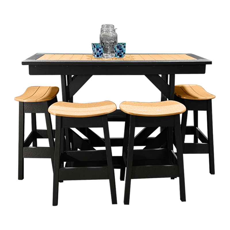 Buck Stove Breakfast Brunch Buffet With 4 Stools - FF BRBB